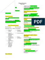 ManEcon Cheat Sheet