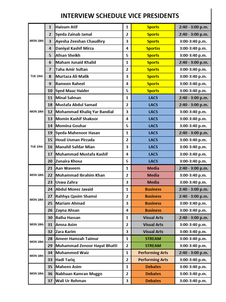 Presidents Daily Schedule Today