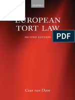 (C C Van Dam) European Tort Law