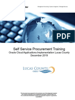 Self Service Procurement Packet