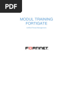 Module Training FortiGate FREE