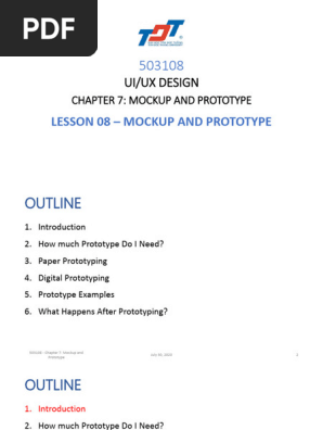 503108 - 08 - Mockup and Prototype