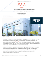 COELHO, Gustavo Flausino. Atuação Preventiva e Remédios Antitruste - JOTA Info. 2020.