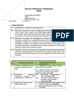 Rencana Pelaksanaan Pembelajaran (RPP) : A. Kompetensi Inti