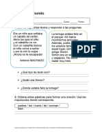 Saludos Al Mundo: 1. Lee Los Siguientes Textos y Responde A Las Preguntas