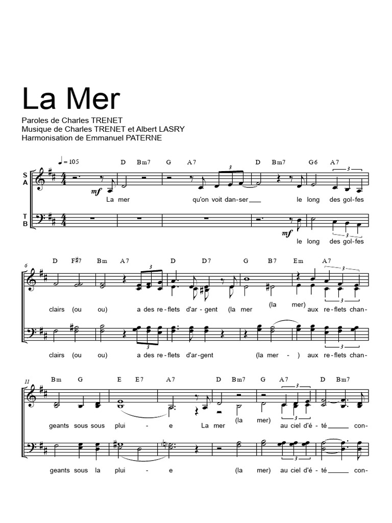 La Mer A4 | PDF | Échecs
