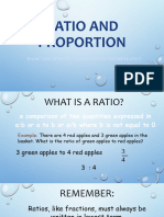 Lesson 3 Ratio and Proportion