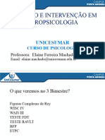 Neuropsicologia Testes