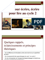 Lire Pour Écrire, Écrire Pour Lire Au Cycle 2 ( PDFDrive )