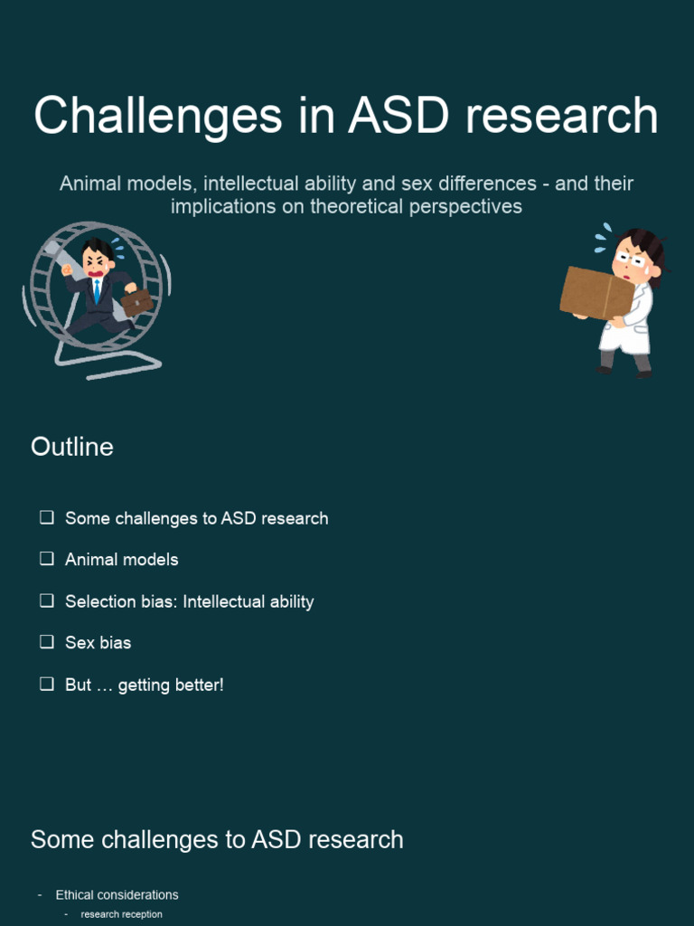 Challanges in ASD Research | PDF