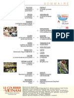 SOMMAIRE. POLITIQUE Réunion de La Permanence Du Gouvernement. PORTRAIT Le Français, Son Terrain de Jeu