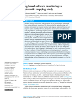 Log-Based Software Monitoring A Systematic Mapping Study