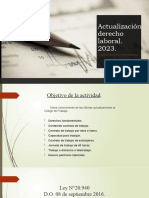 Actualización Derecho Laboral 2023