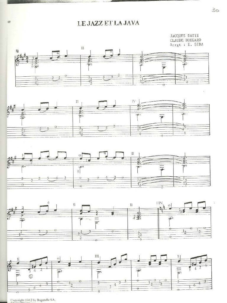 Le Jazz Et La Java | PDF