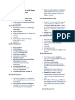 Management of Patients With Upper Respiratory Tract Disorders