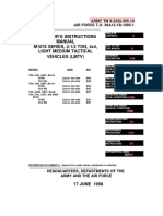 Operator'S Instructions Manual M1078 SERIES, 2-1/2 TON, 4x4, Light Medium Tactical Vehicles (LMTV)