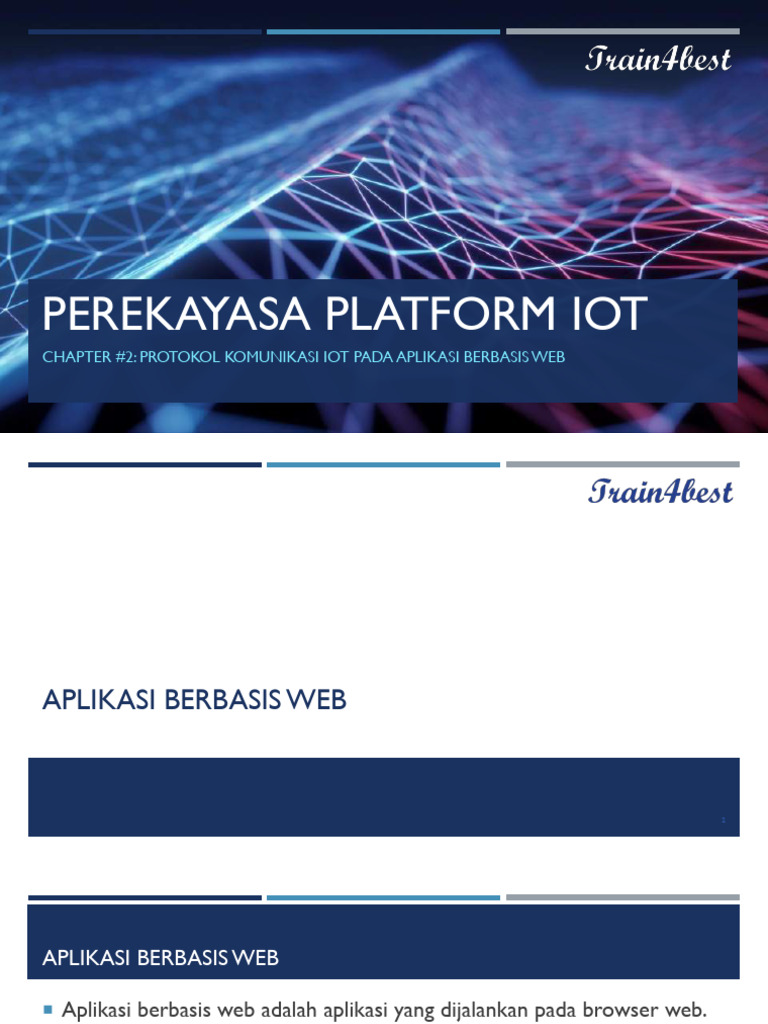 Protokol Komunikasi IoT untuk Web | PDF
