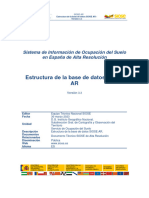 Estructura Base Datos SIOSE AR