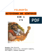 FILOSOFÍA 3B - Actividad de Síntesis - Azcurra Sol, Fioranelli Isabella, Ríos Amparo, Mendoza Guadalupe