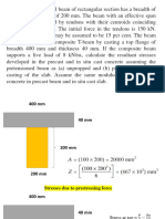 Prestressed Composite Beam