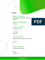 Semana 2 ORGANIZACIÓN Y GESTION DE LAS INSTITUCIONES