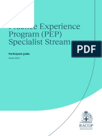 PEP Specialist Stream Participant Guide 230723 145 230723 145251