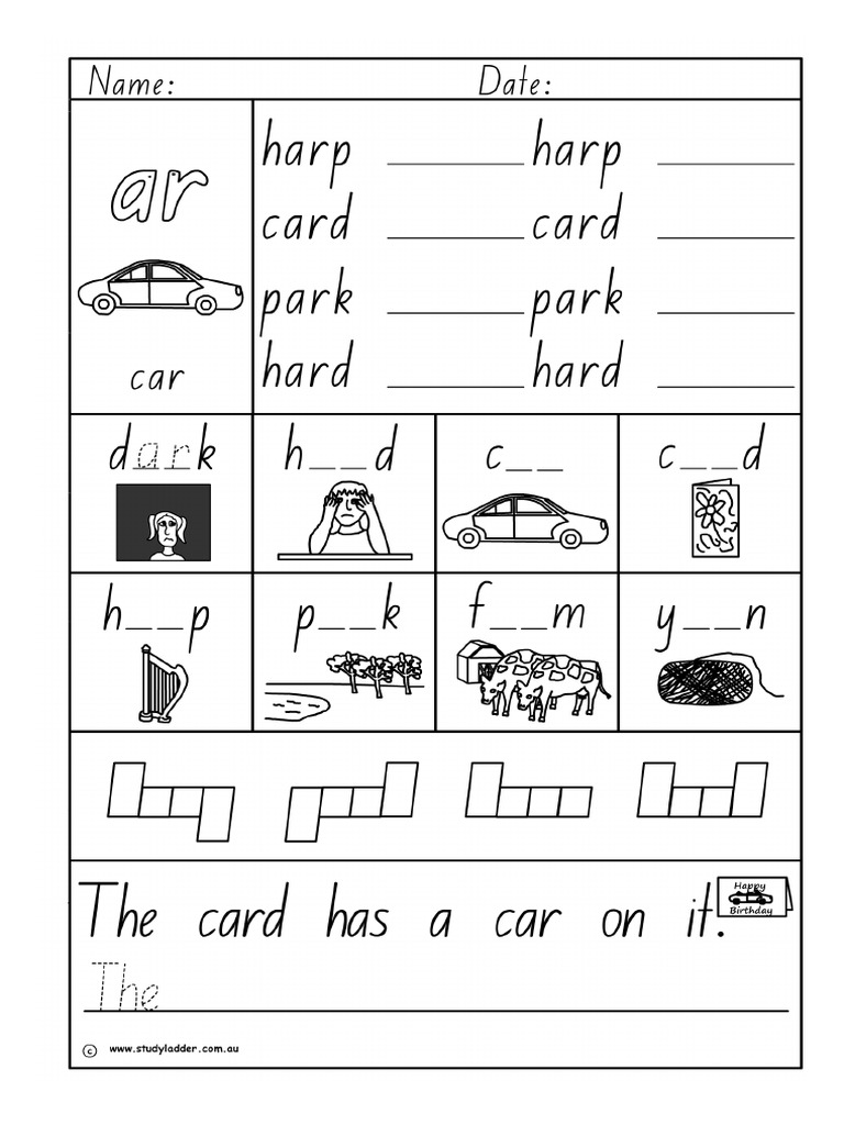 Three Letter Words PDF