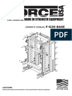 F-G20 F-G20-BASE: Owner'S Manual Owner'S Manual