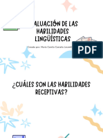 Evaluación de Las Habilidades Lingüísticas