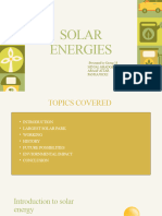 Green Illustrated Renewable Energies Presentation