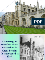 Prezentaciya Na Temu Cambridge