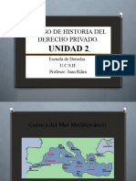 Curso de Historia Del Derecho Privado. Unidad 2. (2) CVL