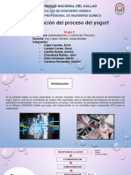 Proceso Del Yogurt - Automatizacion