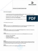 Draxlmaier: Protocole D'Accord