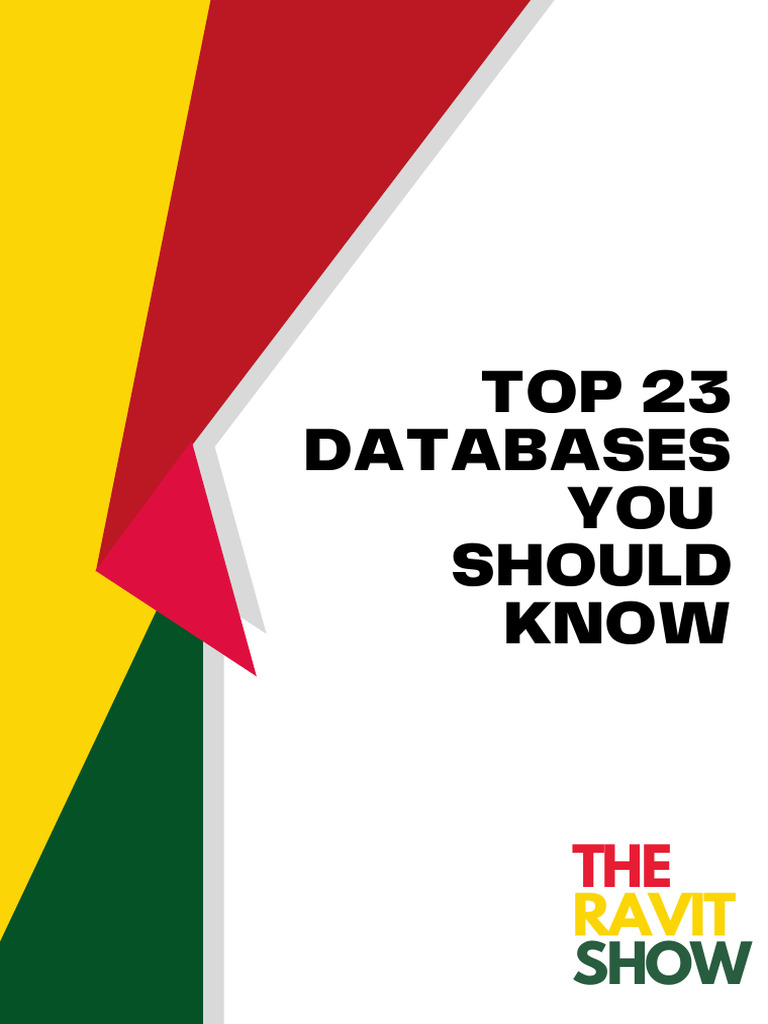 Top 23 Data Bases | PDF
