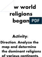 How World Religions Began