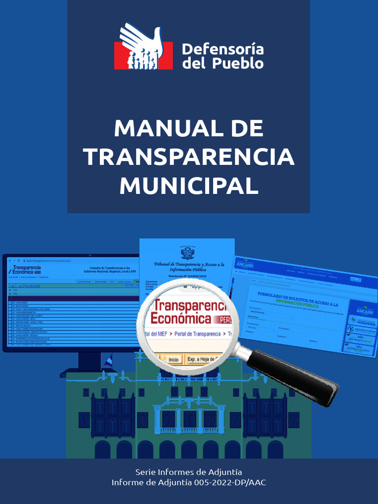 Manual de Transparencia Municipal | PDF | Leyes de libertad de ...