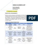 Procedimientos DOCENCIA