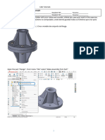 Tutorial CAD3D2021 Assembly Flange+Bolts