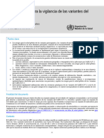 WHO 2019 nCoV Surveillance Variants 2021.1 Spa