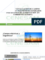 Medición Y Evaluación de Campos Eléctricos Y Magnéticos Generados Por Sistemas de Alimentación en Corriente Alterna