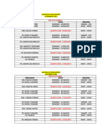 AGENDA DE PREGADORES SETEMBRO A DEZEMBRO