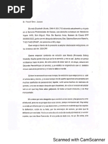 Declaracion de Brenda Uliarte