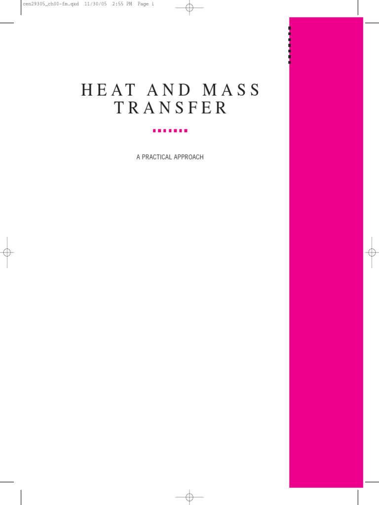 Heat and Mass Transfer Overview | PDF | Heat Transfer | Thermal Conduction