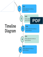 Beige Minimalist Timeline Diagram Graph