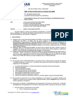 INFORME N°003-2023-ECC-SGRyE-GPO-MPM CREACIÓN DE ORGANO ARCHIVO CENTRAL