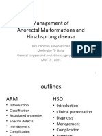 Management ofARM&HSD 1