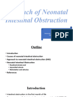 PEDI 2. Approach to Neonatal Intestinal Obstruction 2021