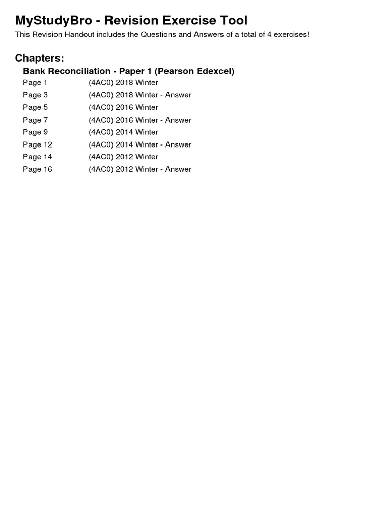 Exercises 5 | PDF
