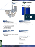 Solberg 800 Series Replacement Element Data Sheet